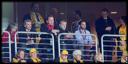 Daniel Craig Lions Box Lions Tour 2013